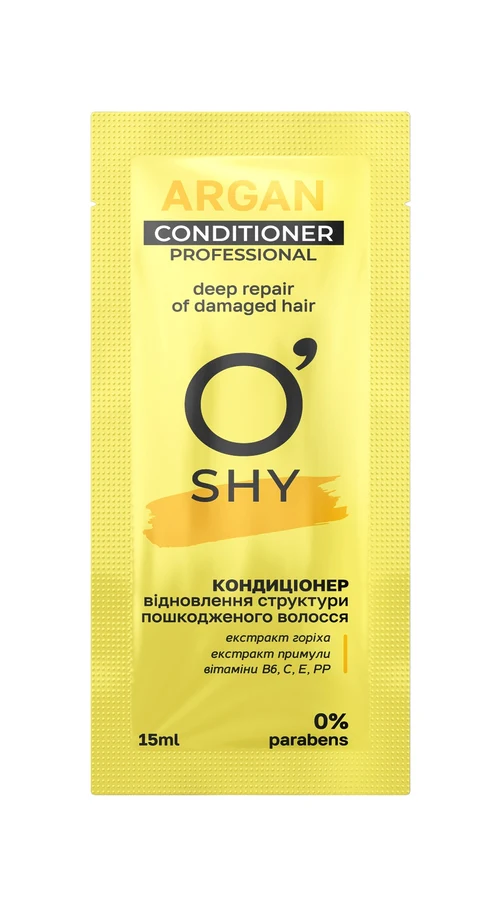 O'SHY Кондиционер ARGAN 15мл, саше