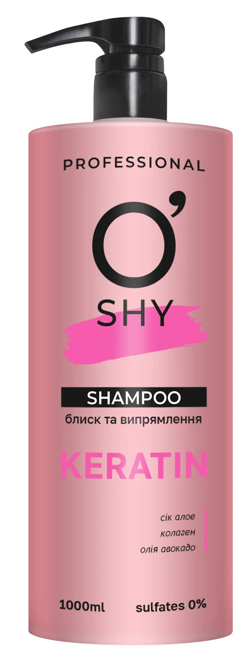 O'SHY Шампунь KERATIN 1000мл