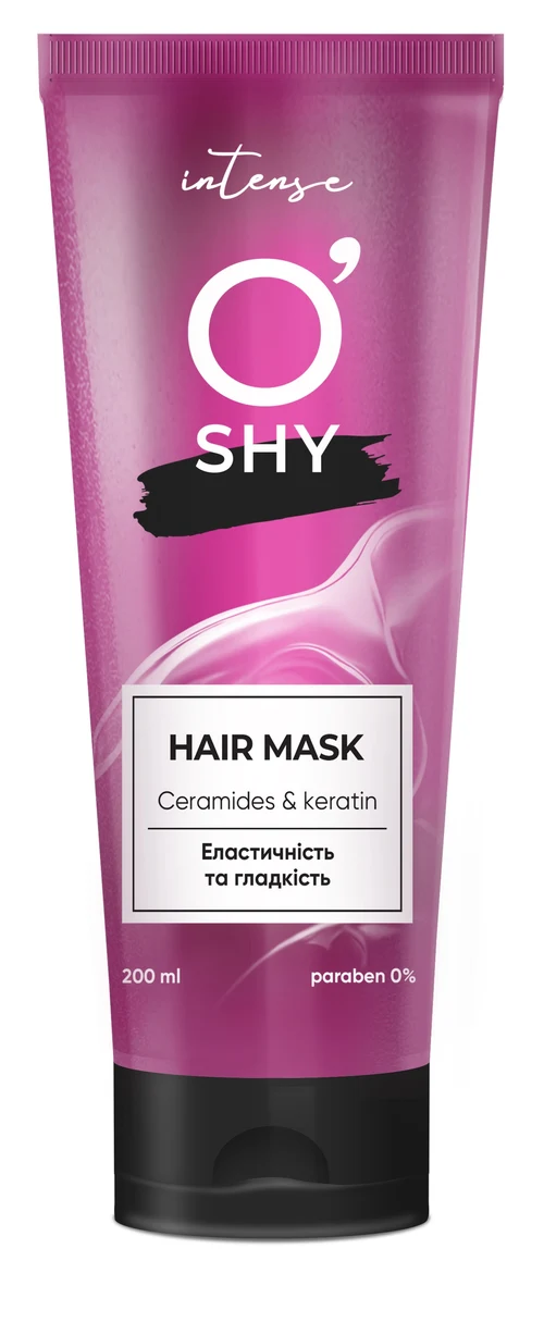 O'SHY Intense Маска для волос CERAMIDES & KERATIN 200мл