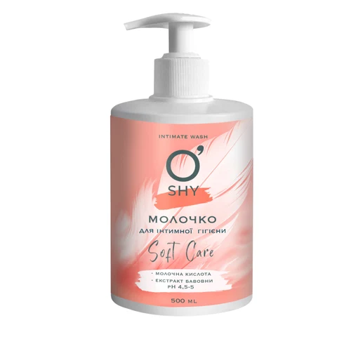 O'Shy Молочко для интимной гигиены Soft Care  500 мл