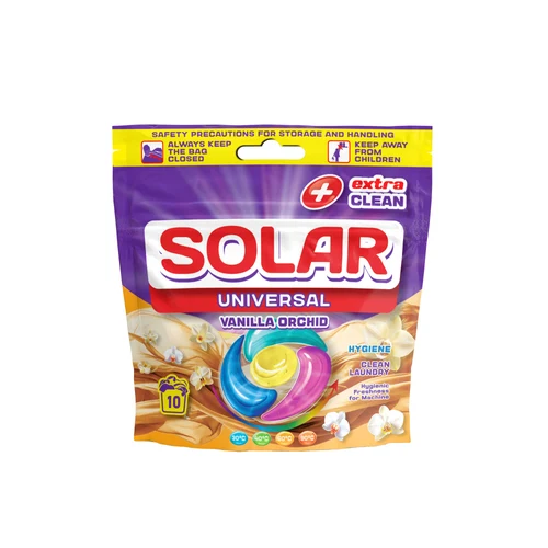 Капсулы для стирки Solar Universal VANILLA ORCHID, 10шт