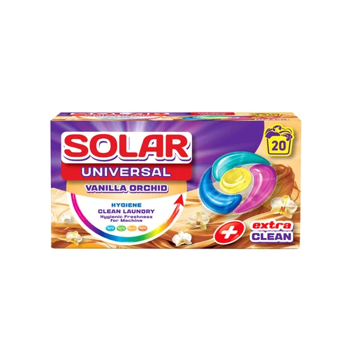 Капсулы для стирки Solar Universal VANILLA ORCHID, 20шт