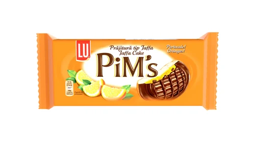 Печенье LU PiM's Jaffa Cake с апельсином, 147 г