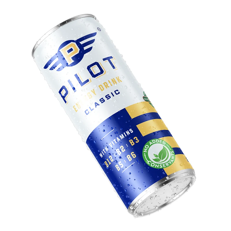 Băutură energizantă PILOT Classic, doza 250ml 2