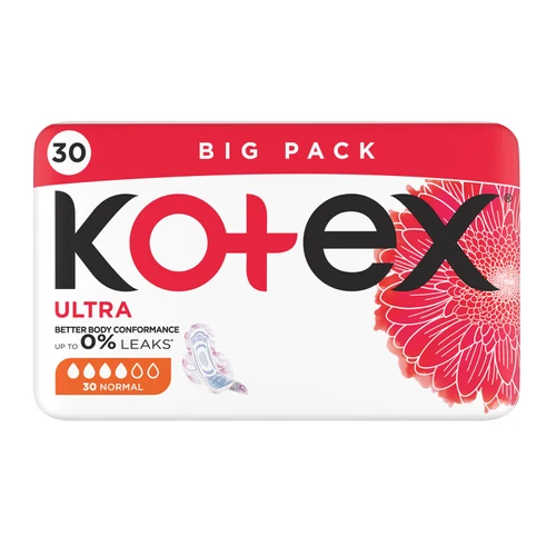 Absorbante igienice Kotex Ultra Normal, 30 bucați
