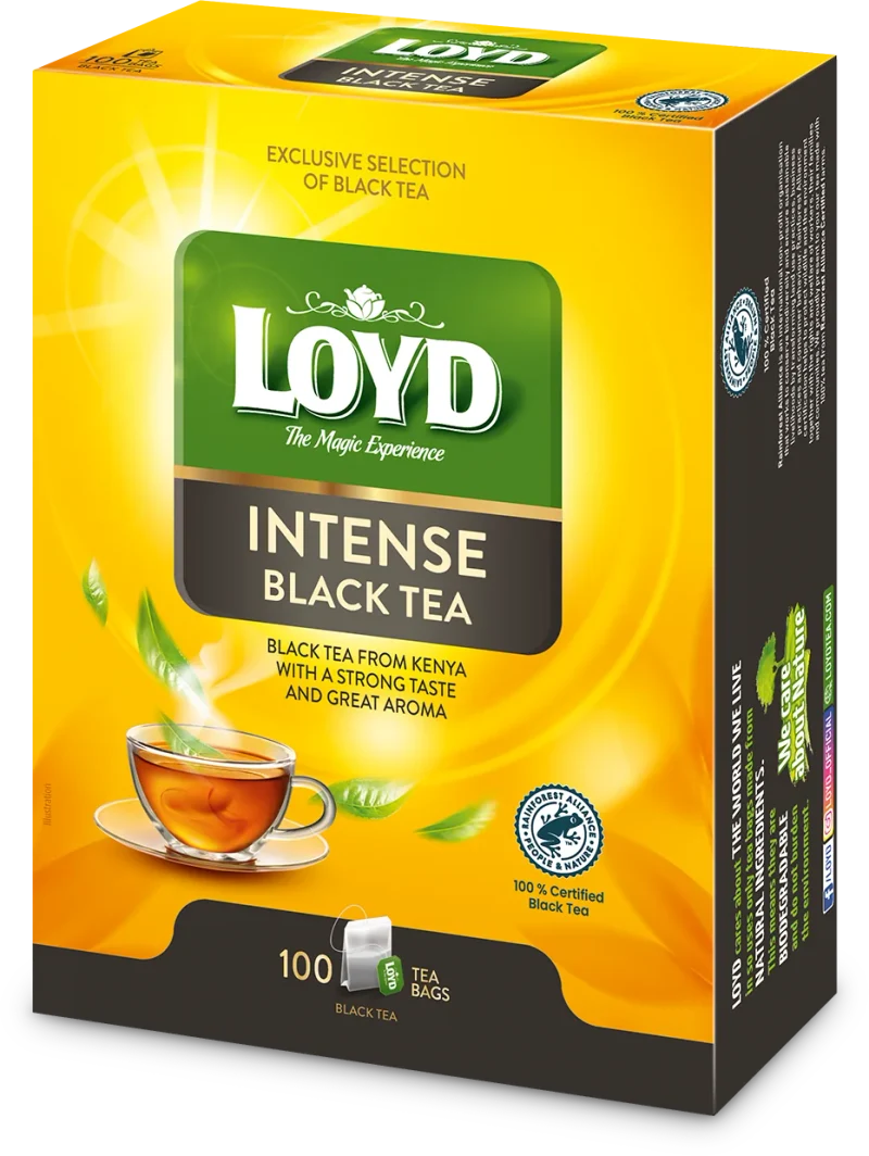 LOYD Black Intense, Ceai negru, 100 pac. 3