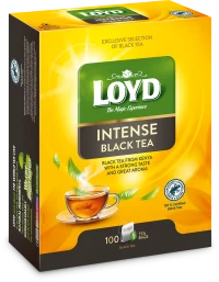 LOYD Black Intense, Ceai negru, 100 pac. 2