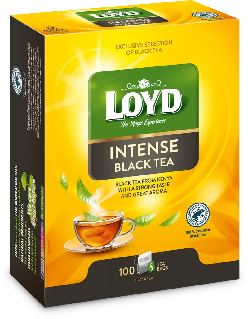 LOYD Black Intense, Ceai negru, 100 pac. 2