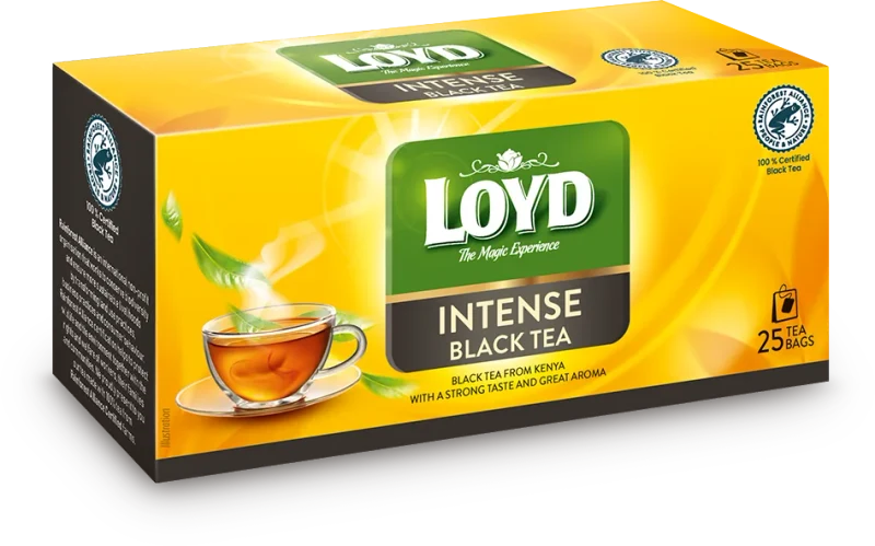 LOYD Black Intense, Ceai negru, 25pac 2