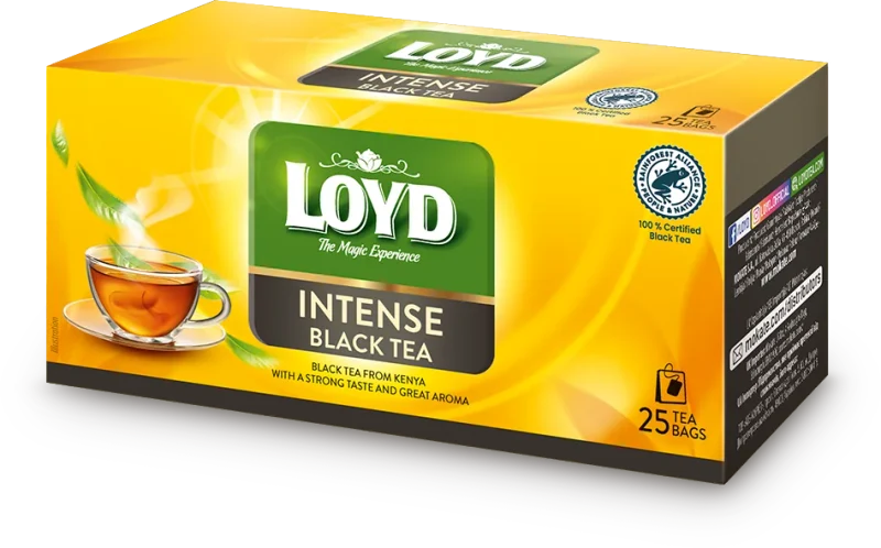 LOYD Black Intense, Ceai negru, 25pac 3