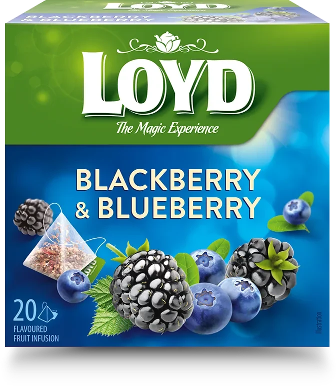 LOYD Blackberry & Blueberry, 20 pac. 2