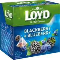 LOYD Blackberry & Blueberry, 20 pac.