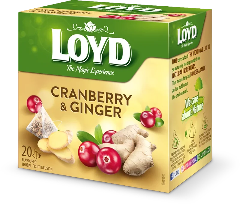 LOYD Cranberry & Ginger, 20 пак. 3