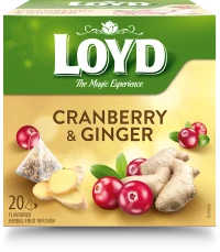 LOYD Cranberry & Ginger, 20 пак. 2