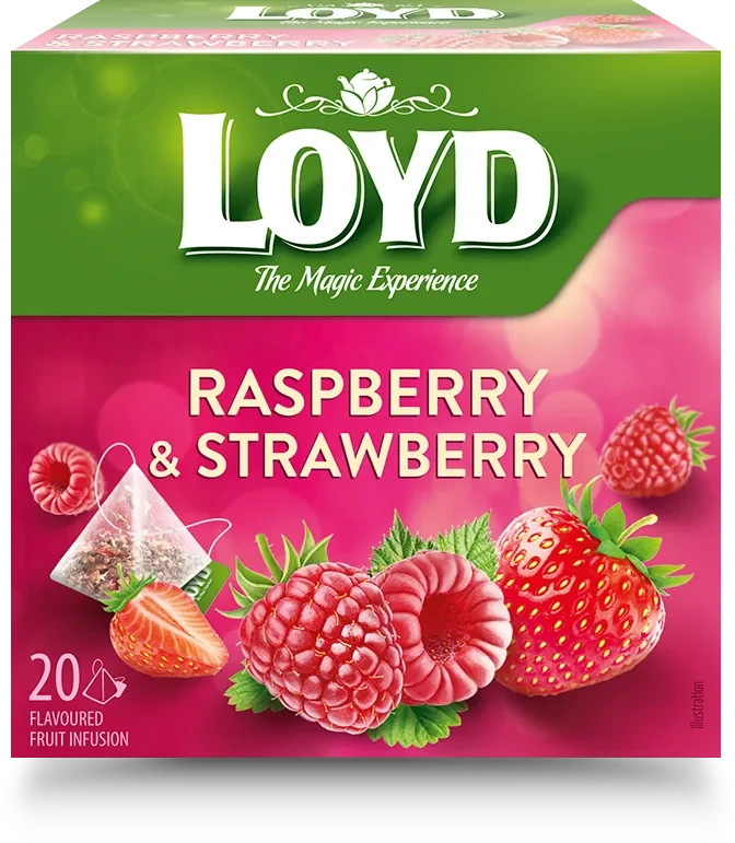 LOYD Raspberry & Strawberry  20 пак 2