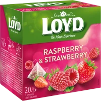 LOYD Raspberry & Strawberry  20 пак