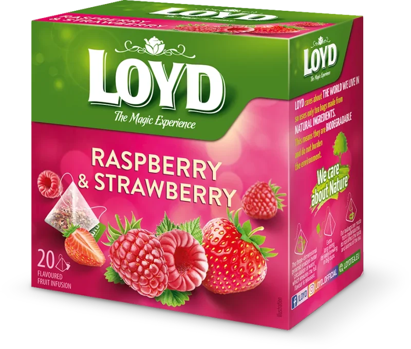 LOYD Raspberry & Strawberry  20 пак 3