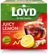 LOYD Warmig Tea Juicy Lemon with Ginger & Honey, 20 пак 2