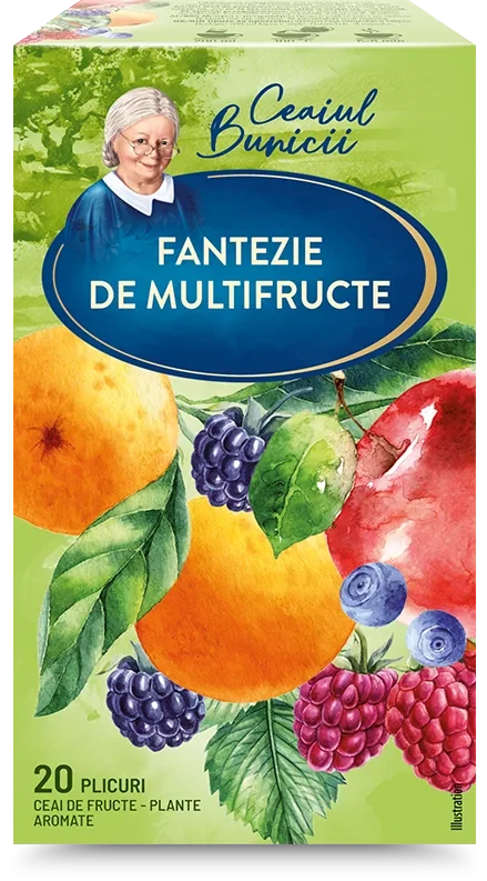 GRANDMA'S TEA Multifruit, 20 пак 3