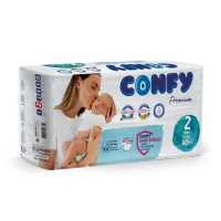 Подгузники детские Confy Premium ECO №2 MINI  (3-6 кг), 40 шт. 3
