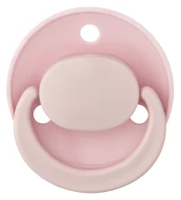 ”Baby-Nova” Suzetă rotundă cu inel, 0 luni-24 luni, Silicon, fără BPA, 2 buc. (23501) 2