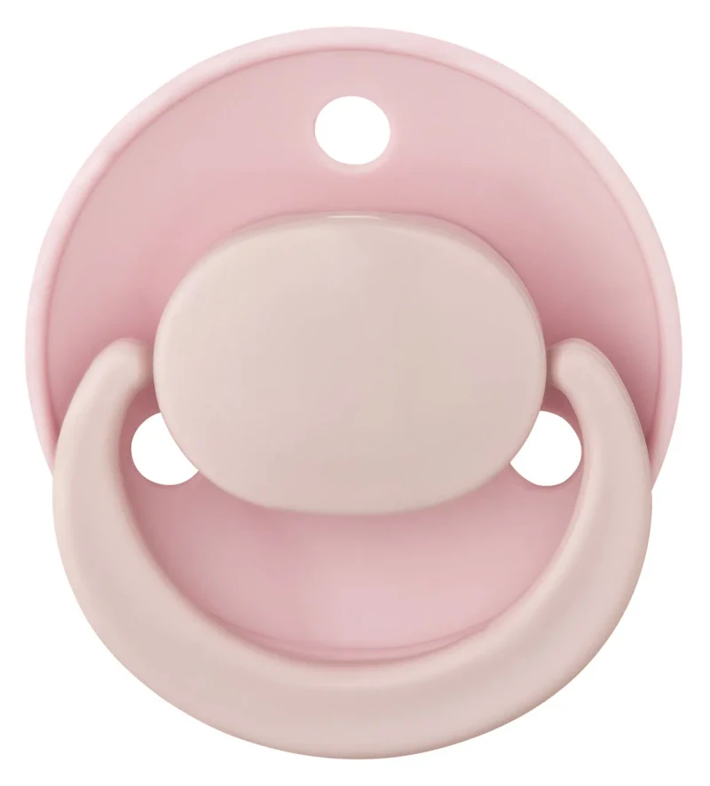 ”Baby-Nova” Suzetă rotundă cu inel, 0 luni-24 luni, Silicon, fără BPA, 2 buc. (23501) 2