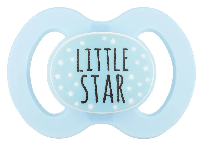 ”Baby-Nova” Suzetă simetrică fără inel, 0 luni+, Silicon, fără BPA, 2 buc. (27231) 3
