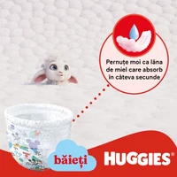Набор трусики для мальчиков Huggies Little Movers 4  (9-14 кг),  104шт. (2x52шт) 5