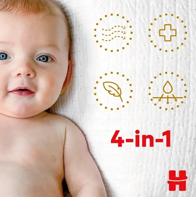 Scutece Huggies Extra Care Jumbo 5 (11-25 kg), 28 buc 2
