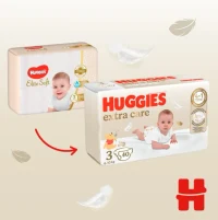 Подгузники Huggies Extra Care Mega  3 (6-10 кг), 72 шт 2