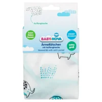 Baby-Nova, Непромокаемый нагрудник с рукавами и карманом для крошек, (33102) 2