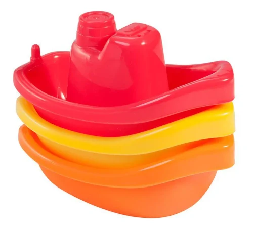 ”Baby-Nova” Bărci plutitoare pentru baie, fără BPA, set de 3 buc. (31138)