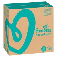 Подгузники Pampers Active Baby Midi Box 3 (6-10 кг), 208 шт.  2