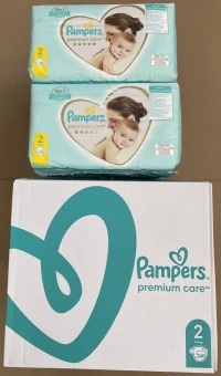 Подгузники Pampers Premium Care Box 2, Mini (4-8 кг), 240 шт.  2
