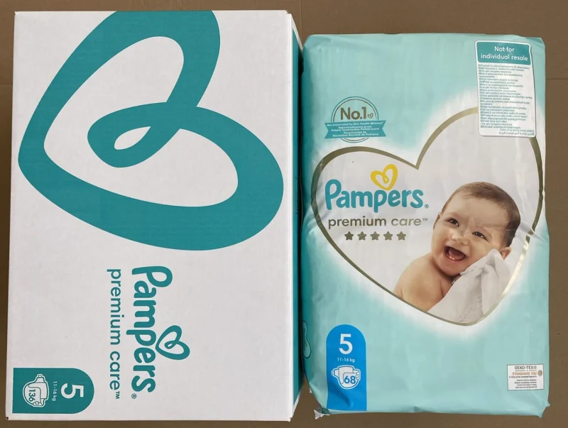 Подгузники Pampers Premium Care Box 5 (11-16 кг), 136 шт.  2