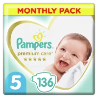 Подгузники Pampers Premium Care Box 5 (11-16 кг), 136 шт. 