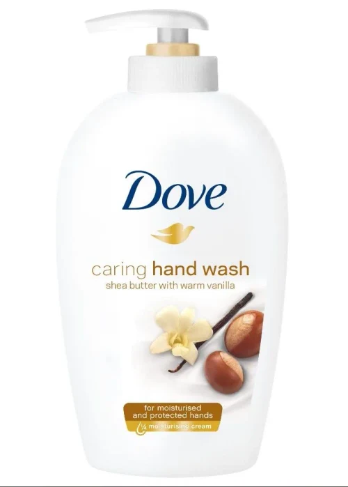 Жидкое мыло Dove Shea Butter with Warm Vanilla, 250 мл.