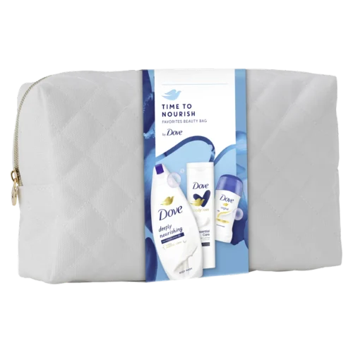 Cadou DOVE WOMEN TIME TO NOURISH (Gel de Dus 250ml +Lotiune 250ml +Stick 40ml) + Gentuta Gratis 2024