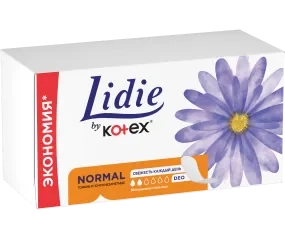 Ежедневные гигиенические прокладки Lidie by Kotex Deo, 50 шт.