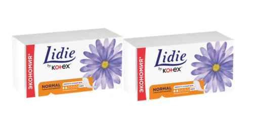 Набор 2 уп. x Lidie by Kotex Deo Liners 50шт.