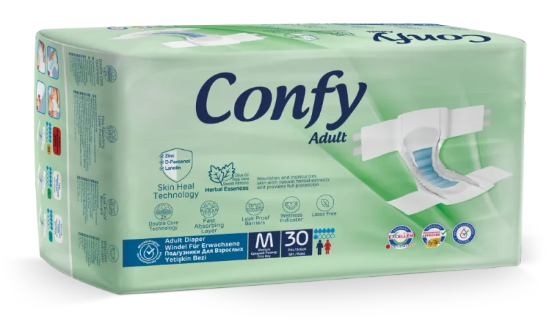 Confy Adult MEDIUM JUMBO, scutece pentru adulți, 30 buc. 3