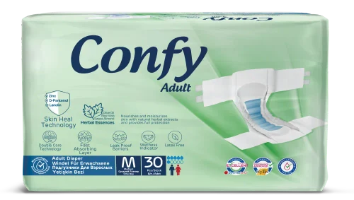 Confy Adult MEDIUM JUMBO, подгузники для взрослых, 30 шт.