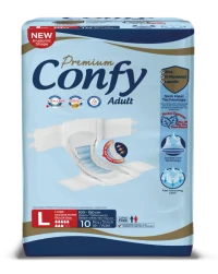 Confy Premium Adult LARGE STD, Scutece pentru adulți, 10 buc. 3