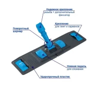 Suport mop universal PROservice Standard, verde, 40cm 2