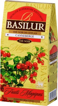 Ceai negru  Basilur Magic Fruits,  Cranberry, 100 g 3