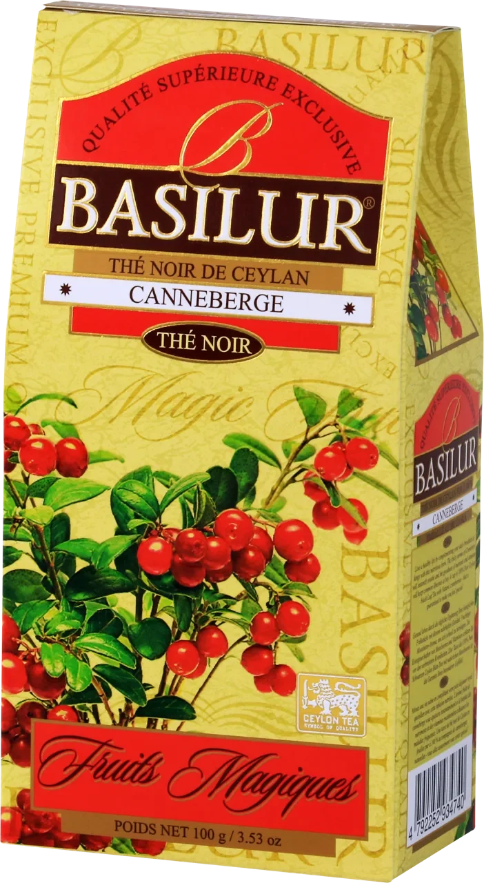 Ceai negru  Basilur Magic Fruits,  Cranberry, 100 g 3