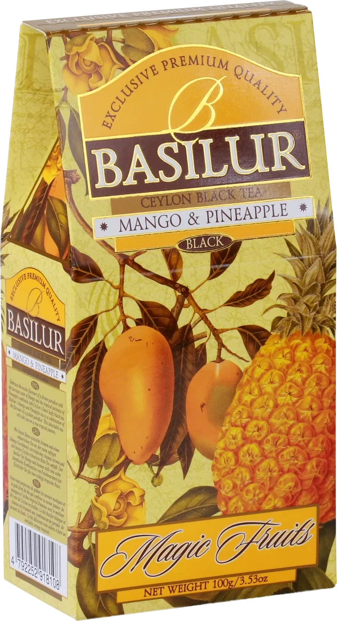 Ceai negru  Basilur Magic Fruits,  Mango & Pineapple, 100 g 3