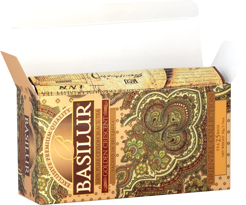 Чай черный Basilur Oriental Collection GOLDEN CRESCENT, 25*2г 2