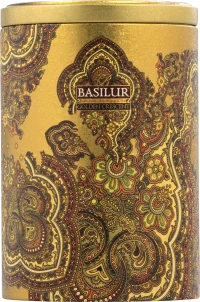 Ceai negru  Basilur Oriental Collection  GOLDEN CRESCENT, cutie metalică  100g 2