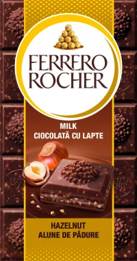 Rocher Tablets Hazelnut/Milk, 90 g